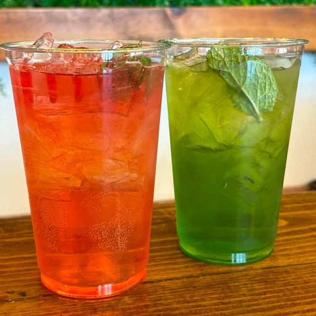 Red Bull With Italian Soda.