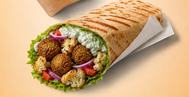 Veggie Wrap (Tortilla).