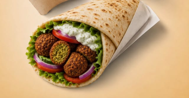 Falafel Gyro.