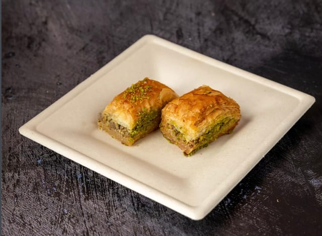 Pistachio Baklava.