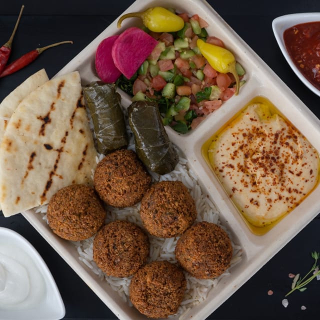 Falafel Plate.
