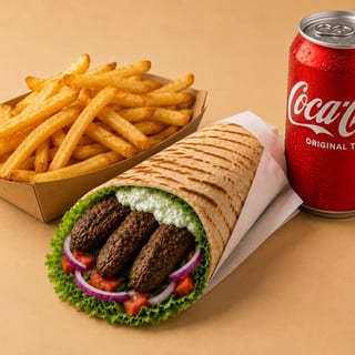 Kufta Shawarma Combo - O