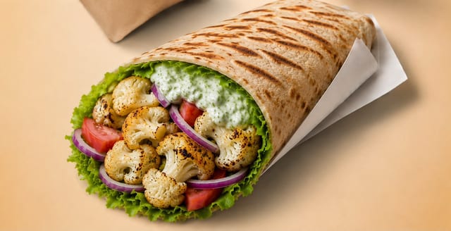 Cauliflower Shawarma.