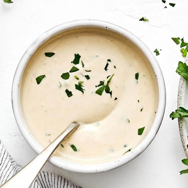 Tahini Sauce.