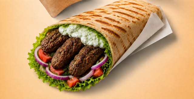 Kofta Shawarma.