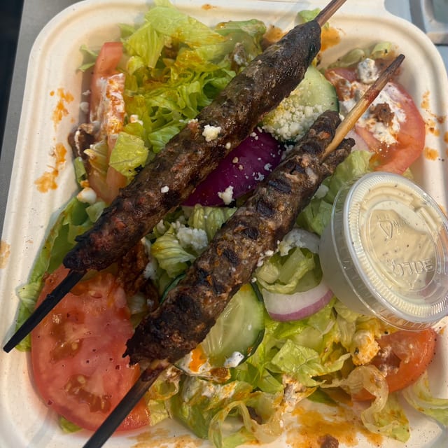 Kofta Gyro Salad.