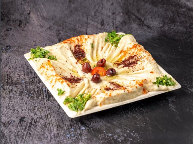 Baba Ghanoush and Pita.